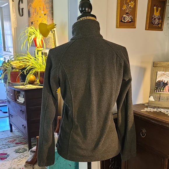 Columbia zipper front dark Grey Jacket - Picture 3 of 12